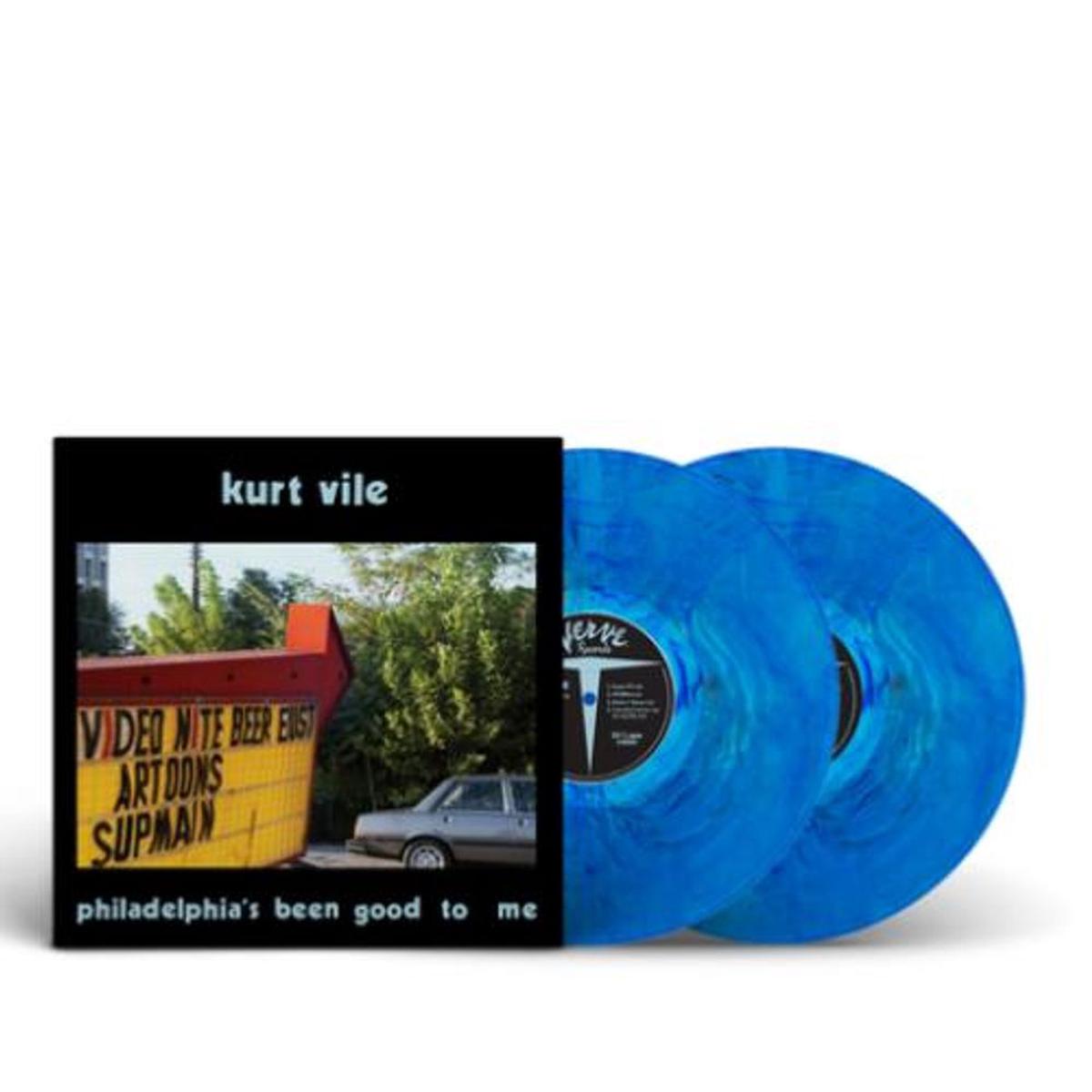 Pre-Order: Kurt Vile – Philadelphia’s been good to me (Schuylkill River blue vinyl)