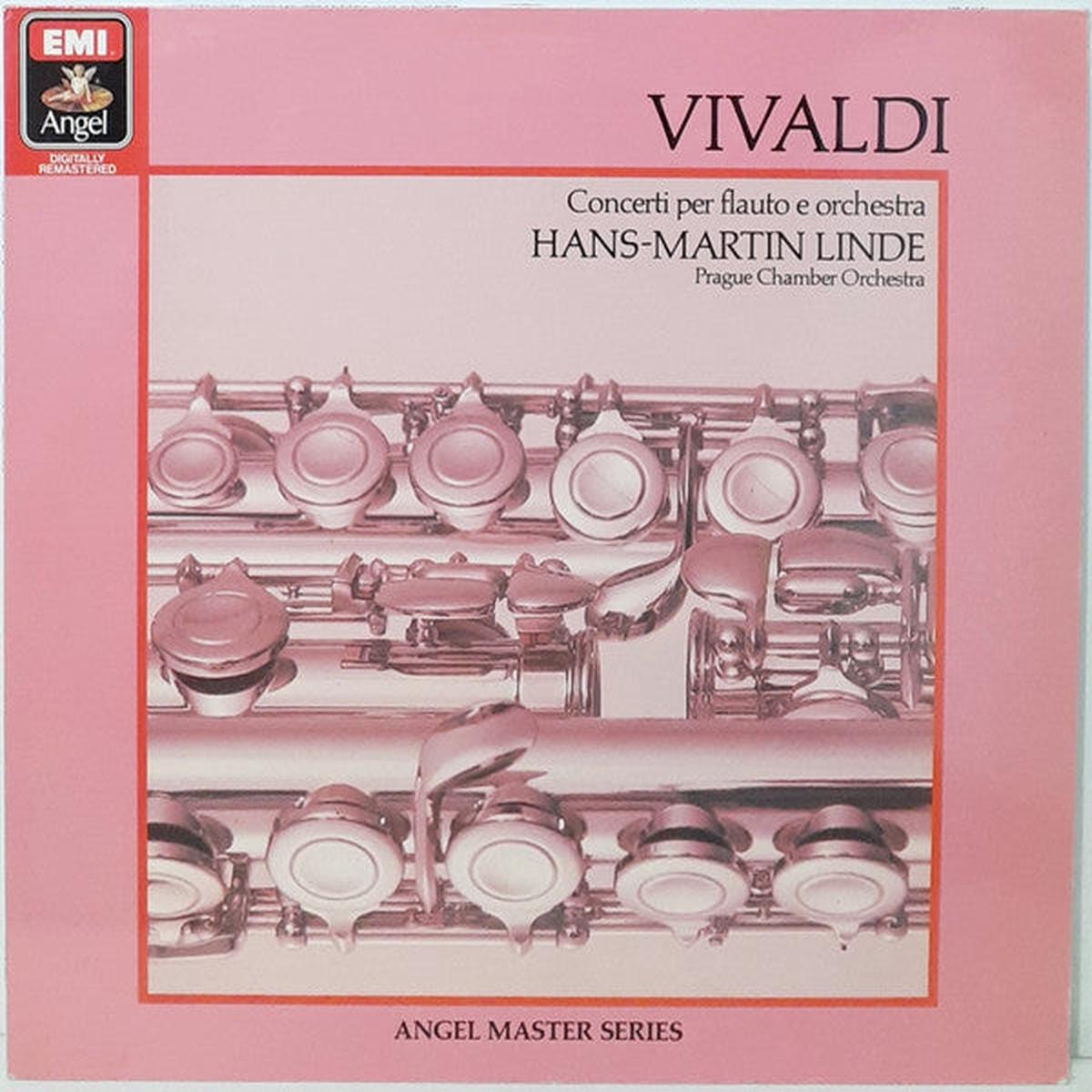 Vivaldi*, Hans-Martin Linde, Prague Chamber Orchestra – Concerti Per Flauto E Orchestra – LP