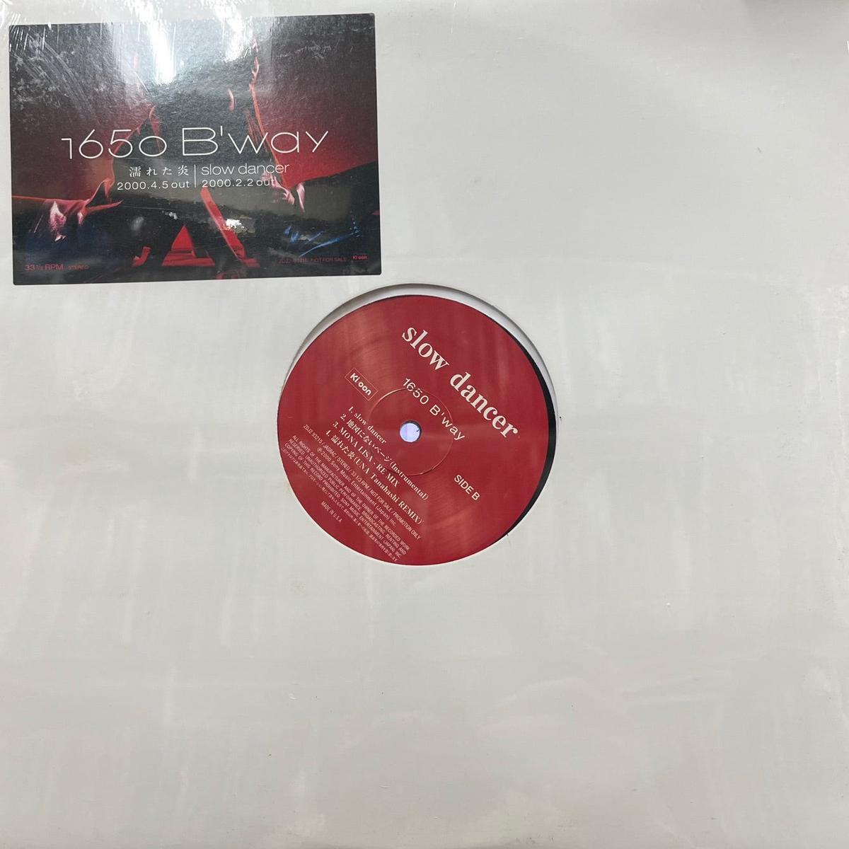 1650 B'WAY / / slow dancer (ZDJ2-93215, 12inch)