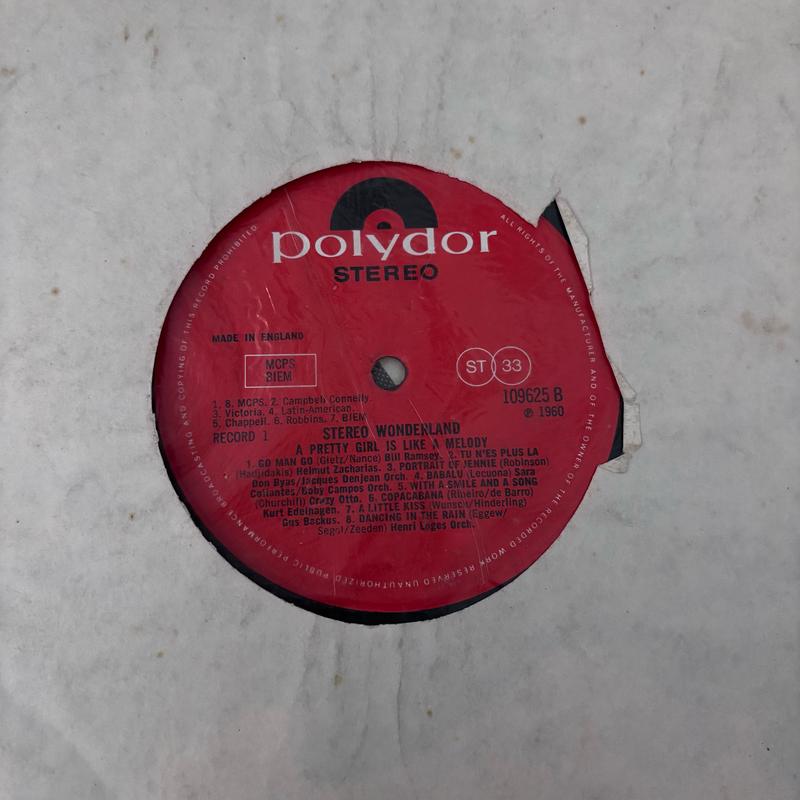 A Pretty Girl Is Like A Melody - Vinyl