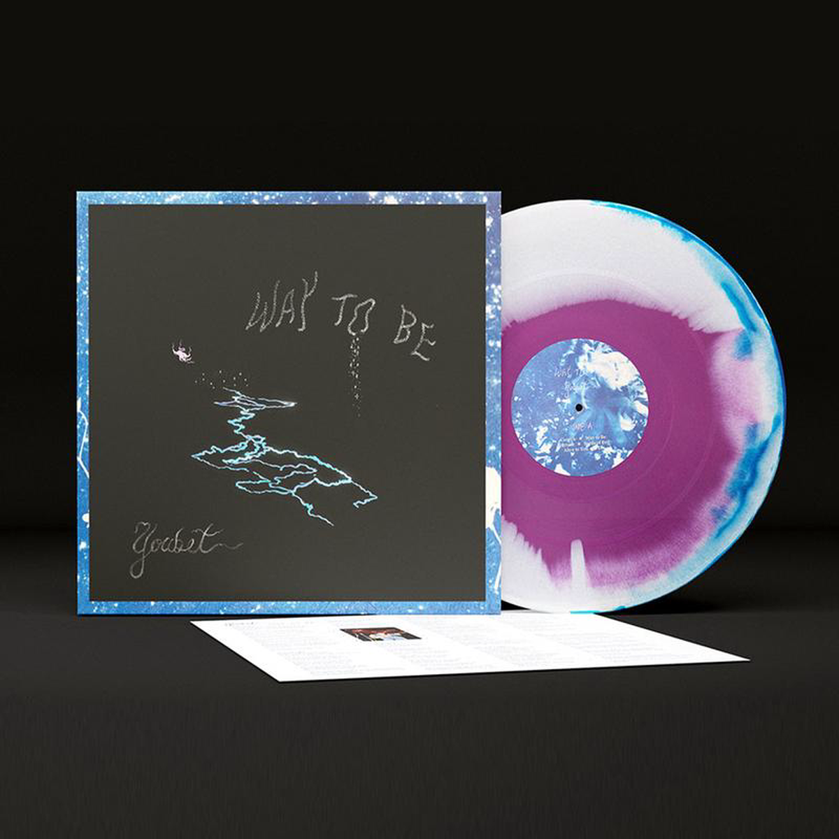 youbet 8211 Way To Be 8211 LP 8211 Three Colour Souffl (White Blue Purple) Vinyl