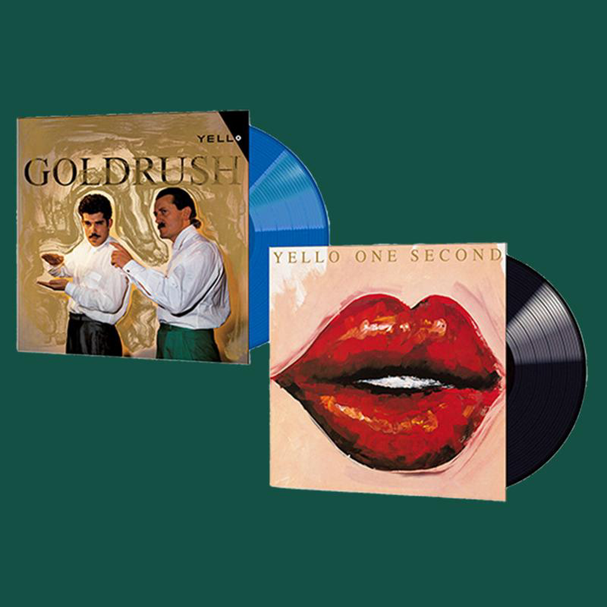 YELLO 8211 One Second (2022 Reissue) 8211 LP 128221 8211 Black Blue Vinyl