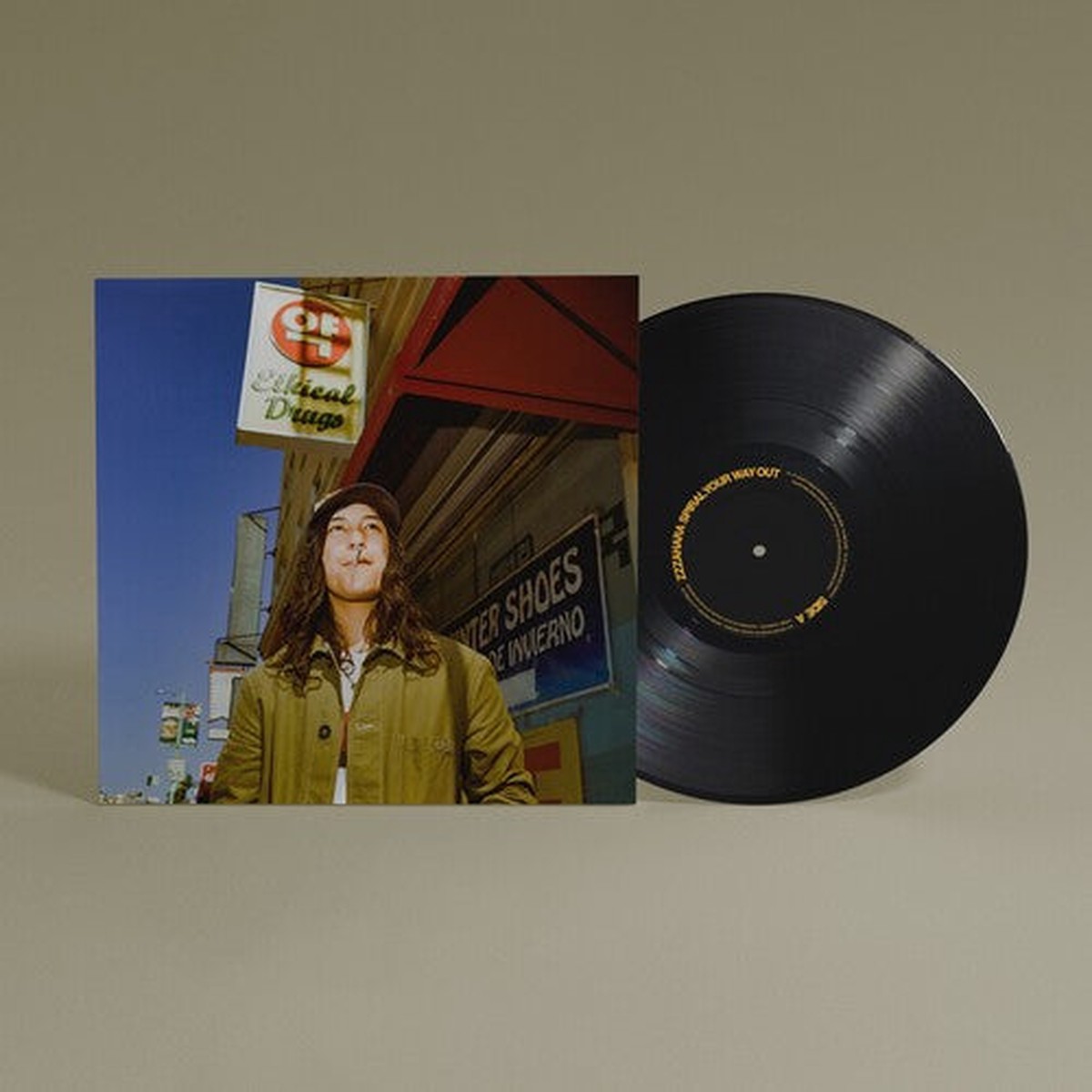 zzzahara Spiral Your Way Out - Record Album - Vinyl LP