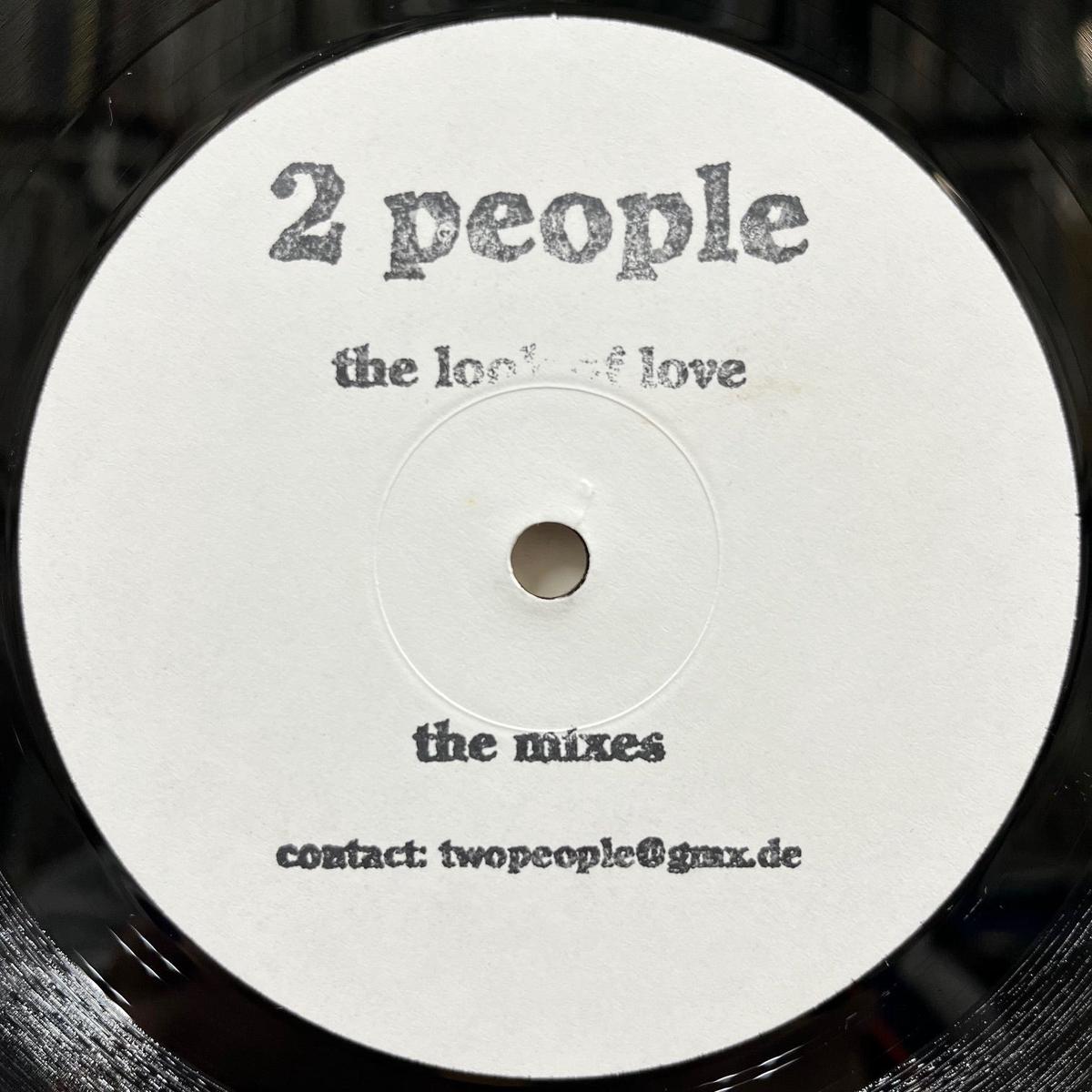 2 People / The Look Of Love (The Mixes)(none ,12inch)