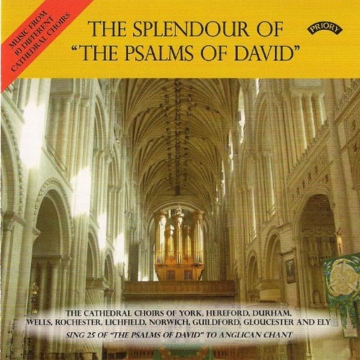 York Minster Choir / Moore CD - The Splendour Of The Psalms Of David / 10 Cathedral Choirs