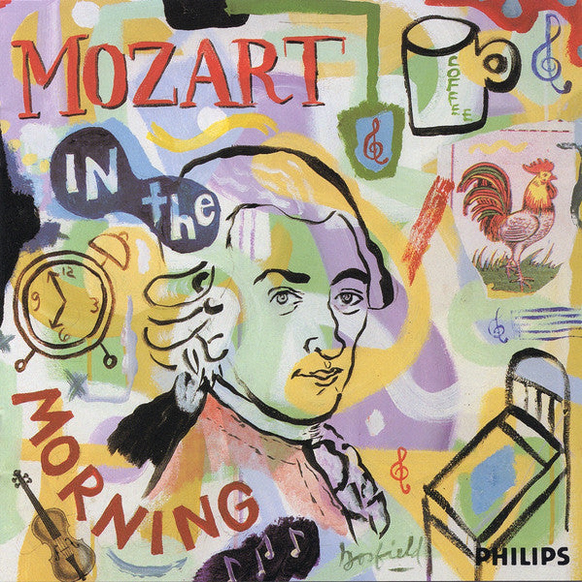 Wolfgang Amadeus Mozart - Mozart In The Morning (CD, Comp, RE)