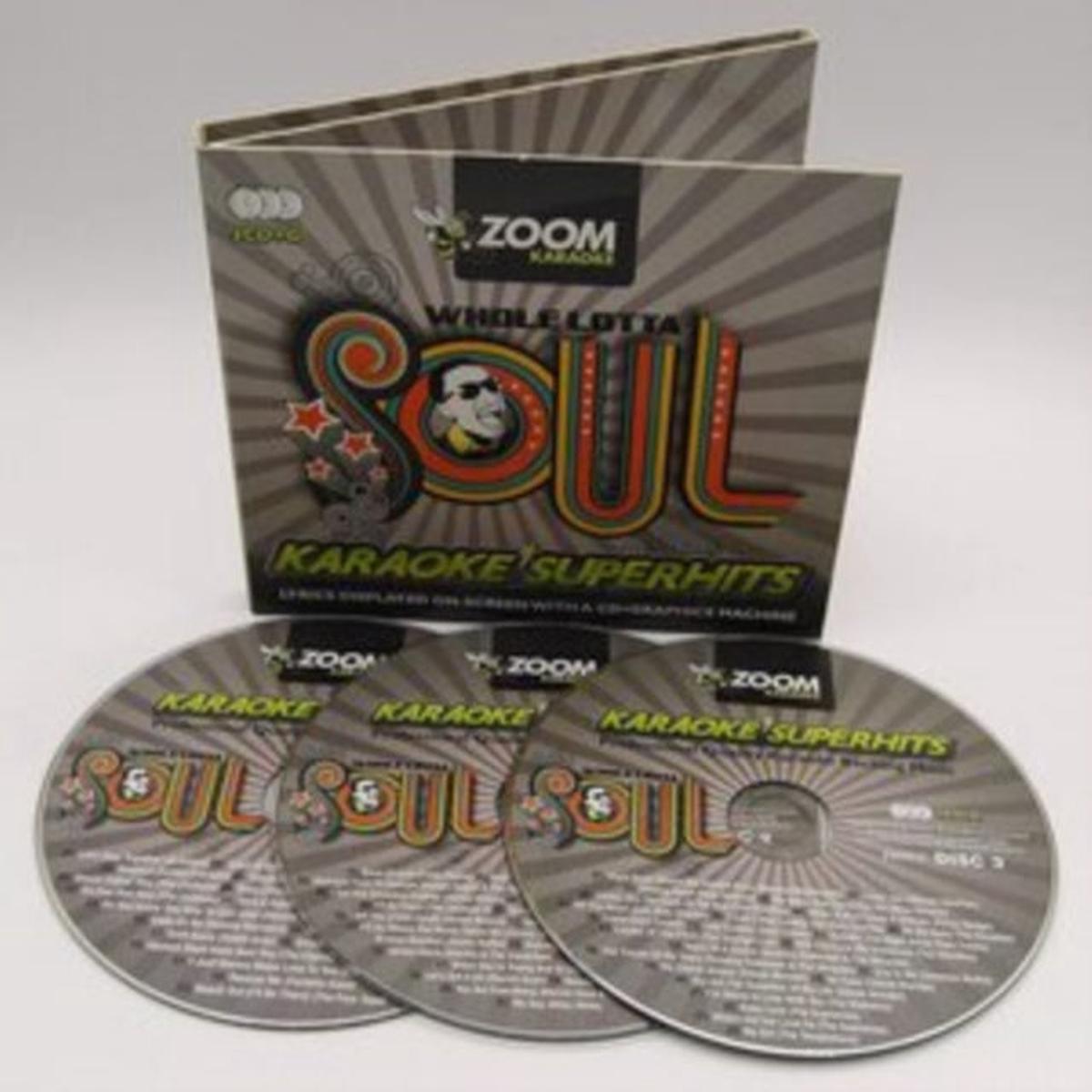 Zoom Karaoke CD - Zoom Whole Lotta Soul Superhits (Cd+G)