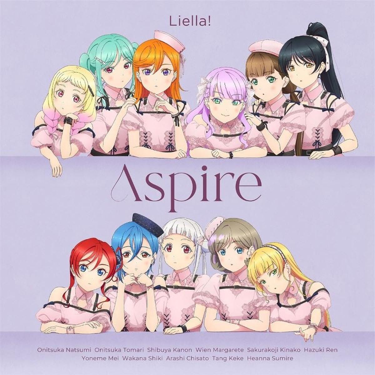 (Music) Love Live! Superstar!! Liella! 3rd Album: Aspire [Original Edition]