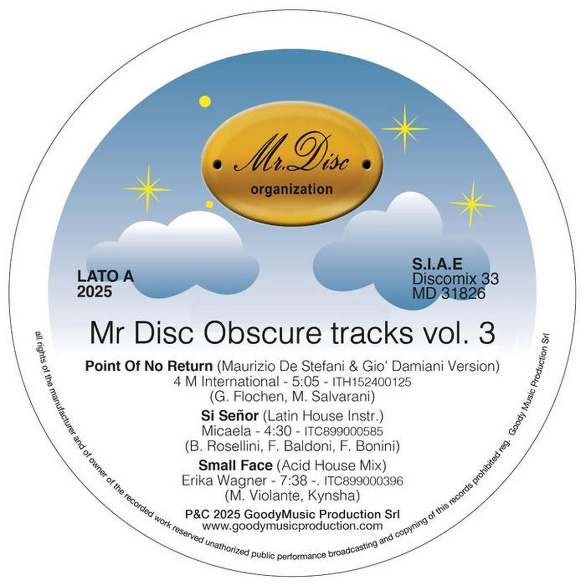 Various - Mr Disc Obscure tracks vol. 3
