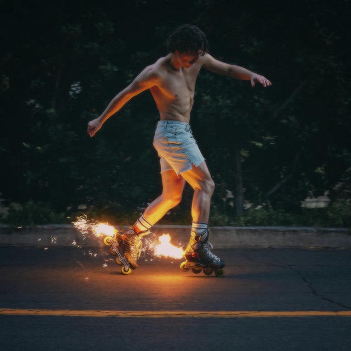Benson Boone 8211 Fireworks 038 Rollerblades (Clear Vinyl) (New Vinyl)