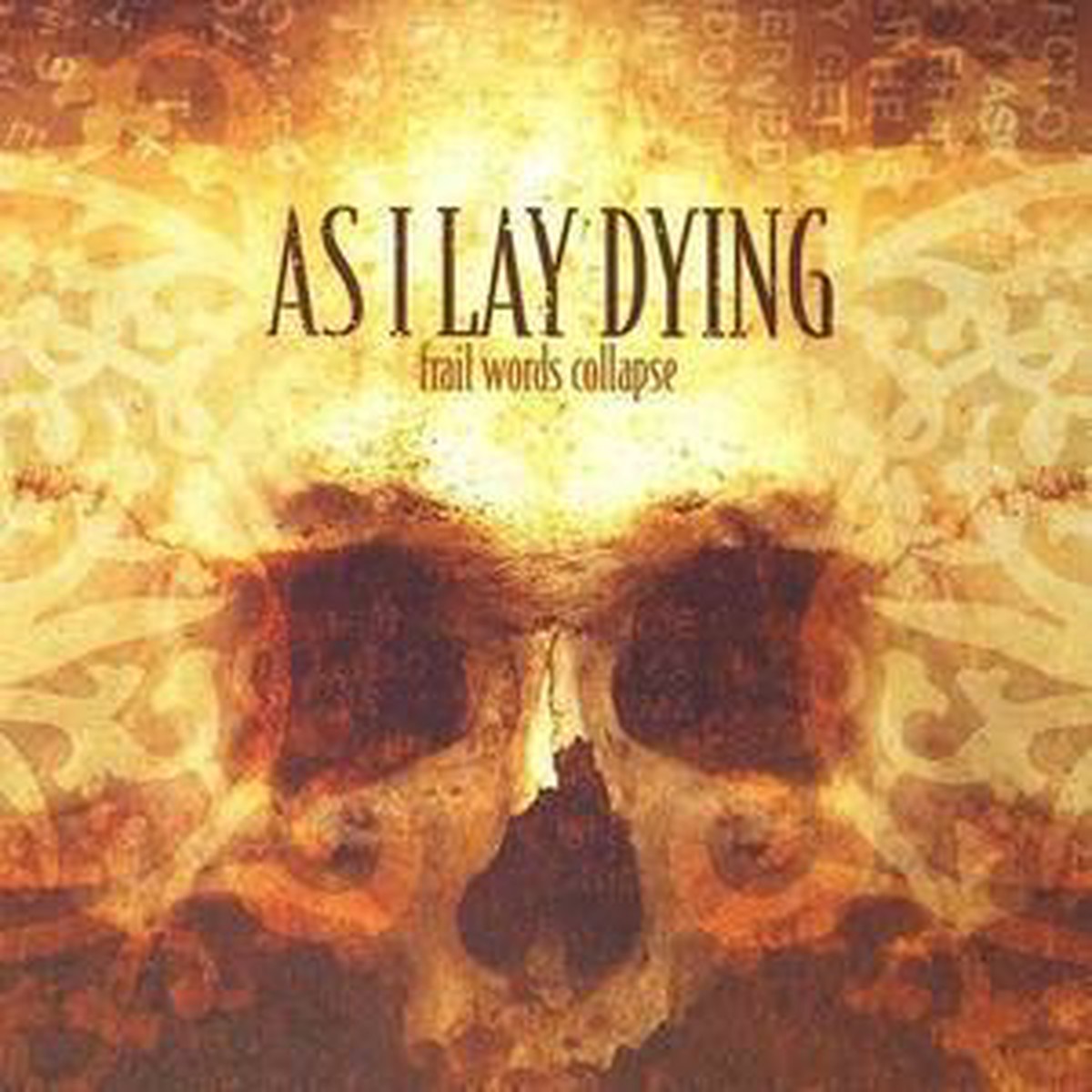 As I Lay Dying - Frail Words Collapse (Orange Smoke Vinyl) (New Vinyl)