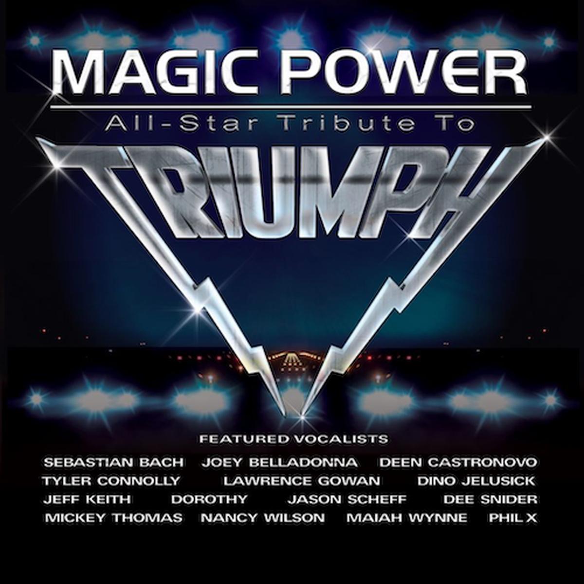 Various - Magic Power: All Star Tribute To Triumph (Indie Blue And White Splatter) (New Vinyl)