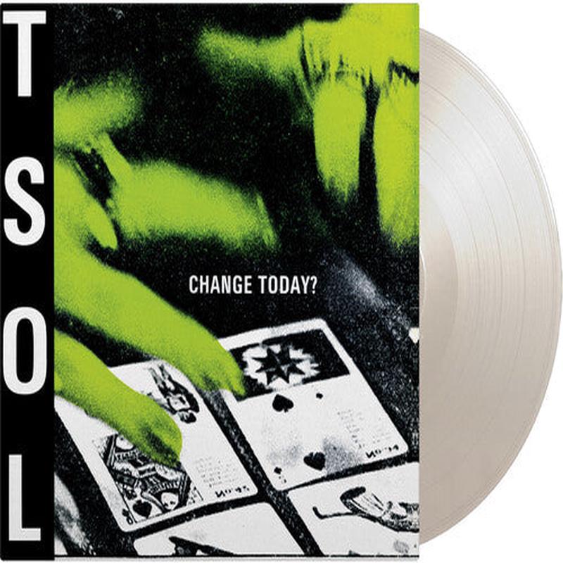 [DAMAGED] T.S.O.L. - Change Today [White Vinyl] [Import]