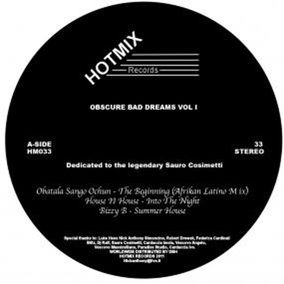 V/A - Obscure Bad Dreams Vol. 1 (12") (New Vinyl)