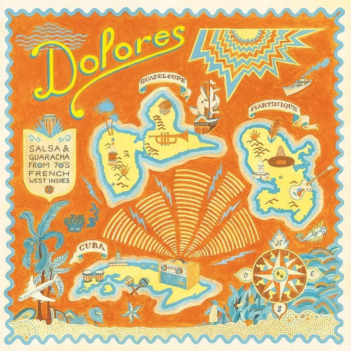 Various - Dolores: Salsa & Guaracha from '70s French West Indies (New Vinyl)