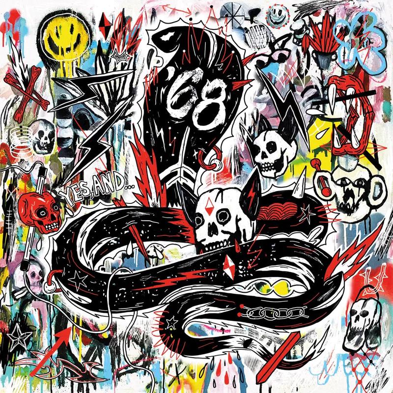 [DAMAGED] 68 - Yes, And... [Indie-Exclusive Black Ice w/ White Splatter]