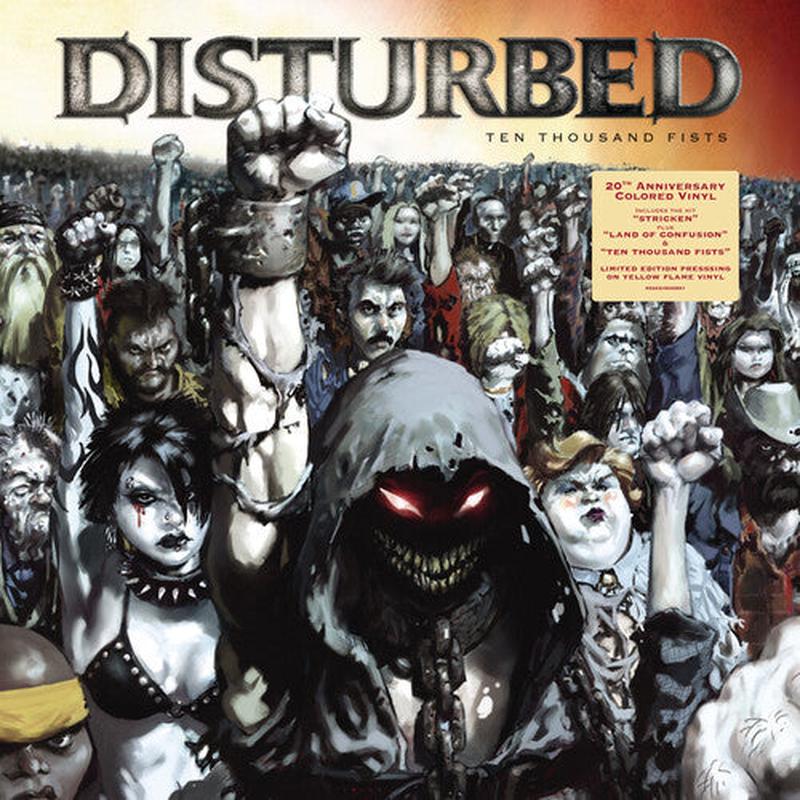 [DAMAGED] Disturbed - Ten Thousand Fists [Yellow Vinyl]