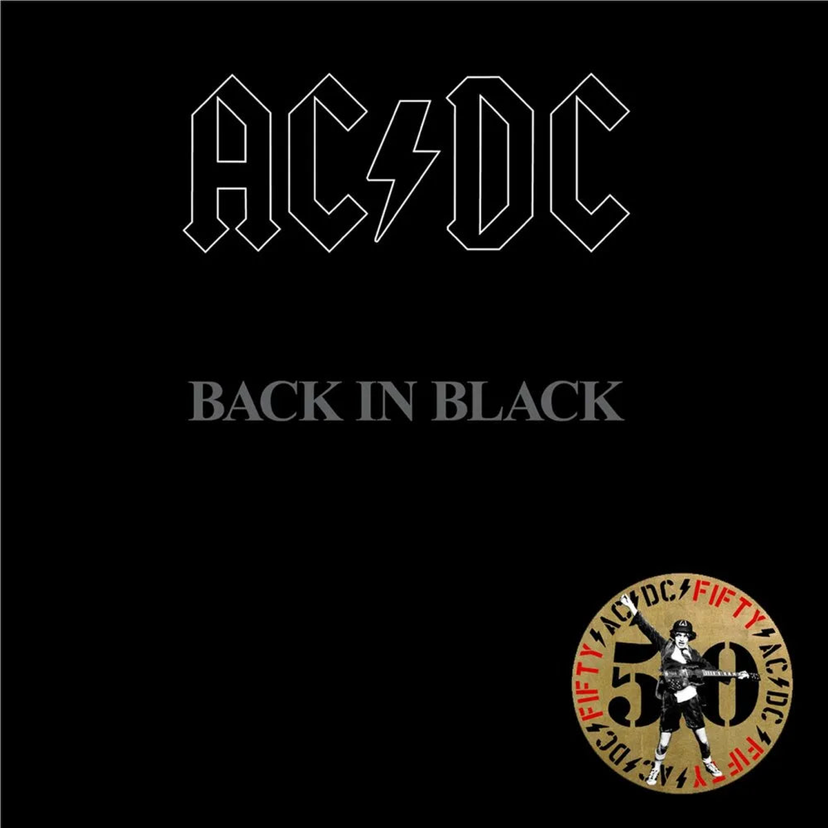 AC/DC - Back In Black (Gold Colour) (New Vinyl)