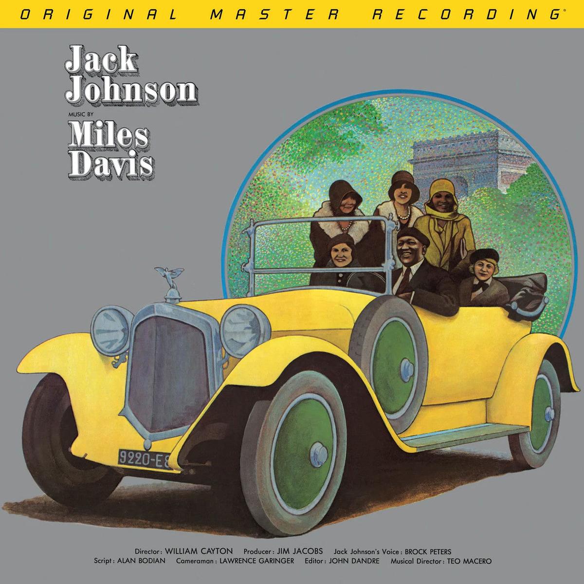DAMAGED Miles Davis – A Tribute to Jack Johnson Numbered 180g SuperVinyl LP