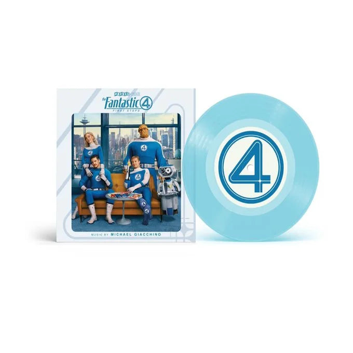 Various - The Fantastic Four: First Steps Main Theme / Let Us Be Devoured (Blue 7") (New Vinyl)