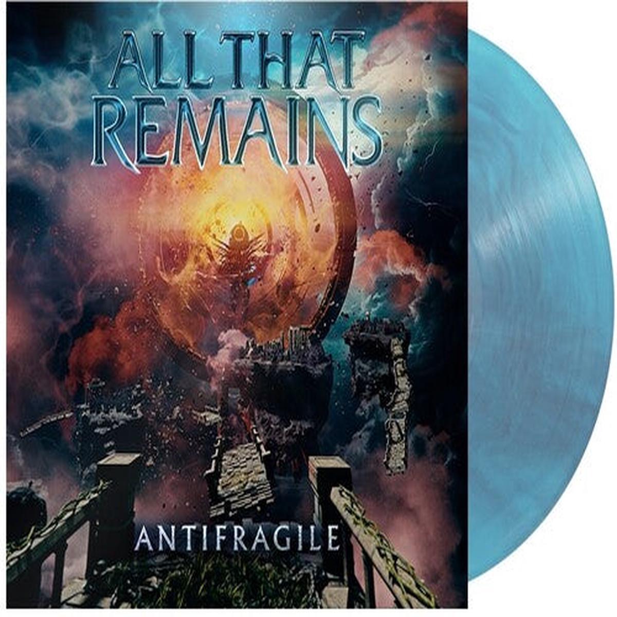 ALL THAT REMAINS - ANTIFRAGILE (ELECTRIC AND SEA BLUE GALAXY VINYL LP)