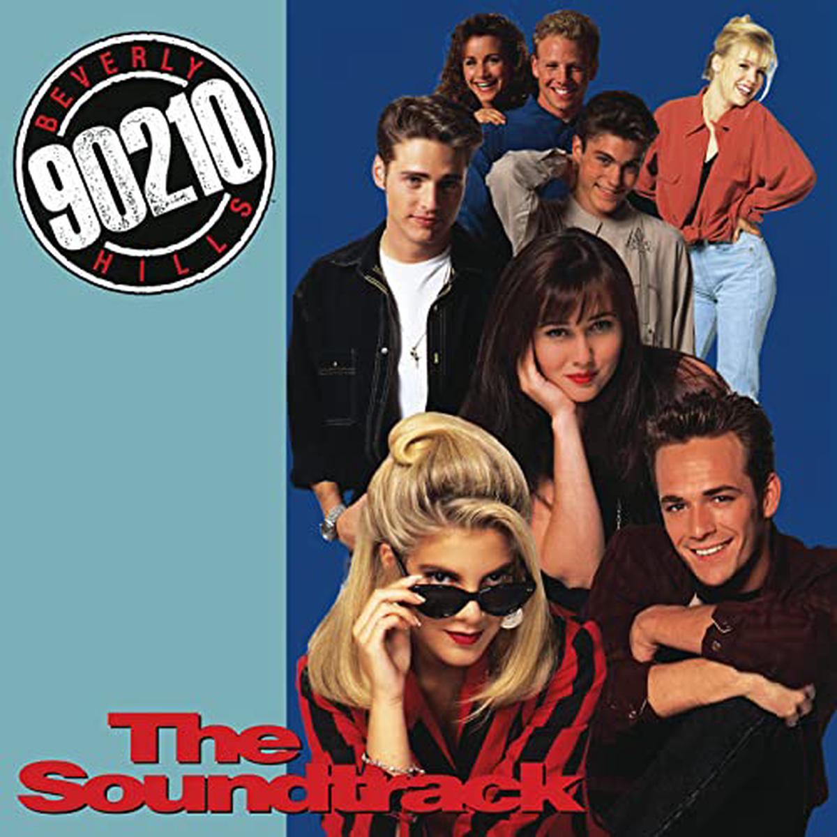 Beverly Hills 90210 Soundtrack - Transparent Light Blue Vinyl