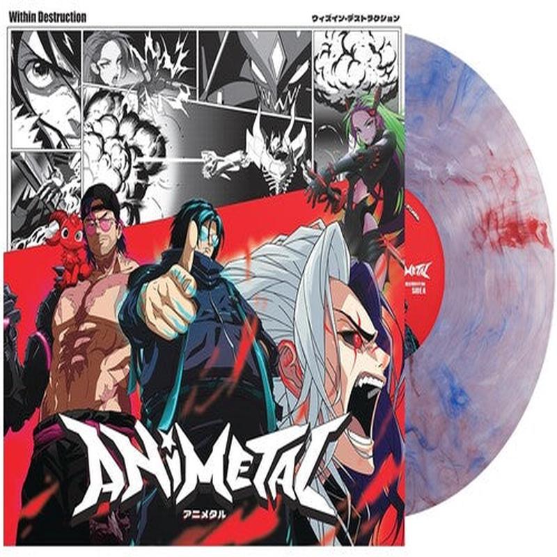 Within Destruction - Animetal [Red, White & Blue Marble Vinyl]