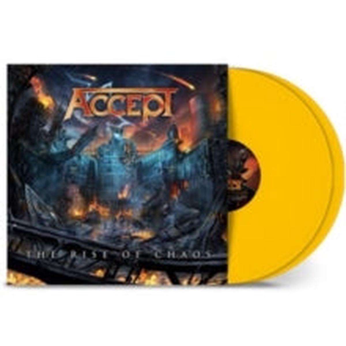 ACCEPT - THE RISE OF CHAOS (YELLOW VINYL 2LP)
