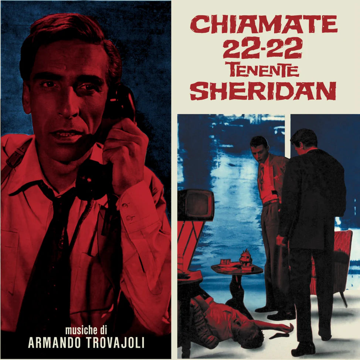 Armando Trovajoli - Chiamate 22:22 Tenente Sheridan (New Vinyl)