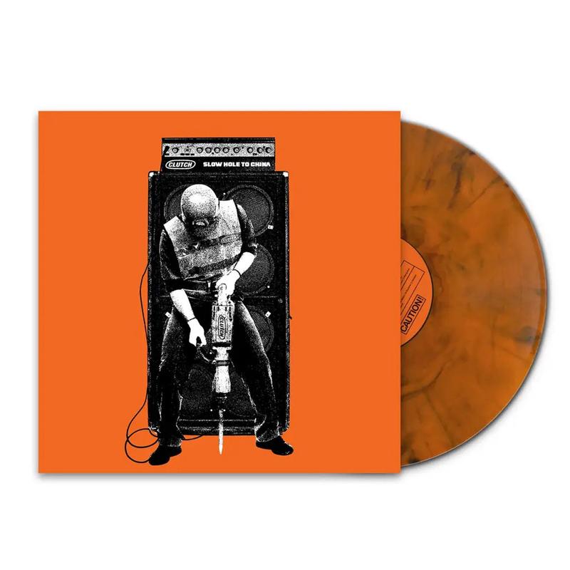[DAMAGED] Clutch - Slow Hole To China [Orange Smoke Vinyl]