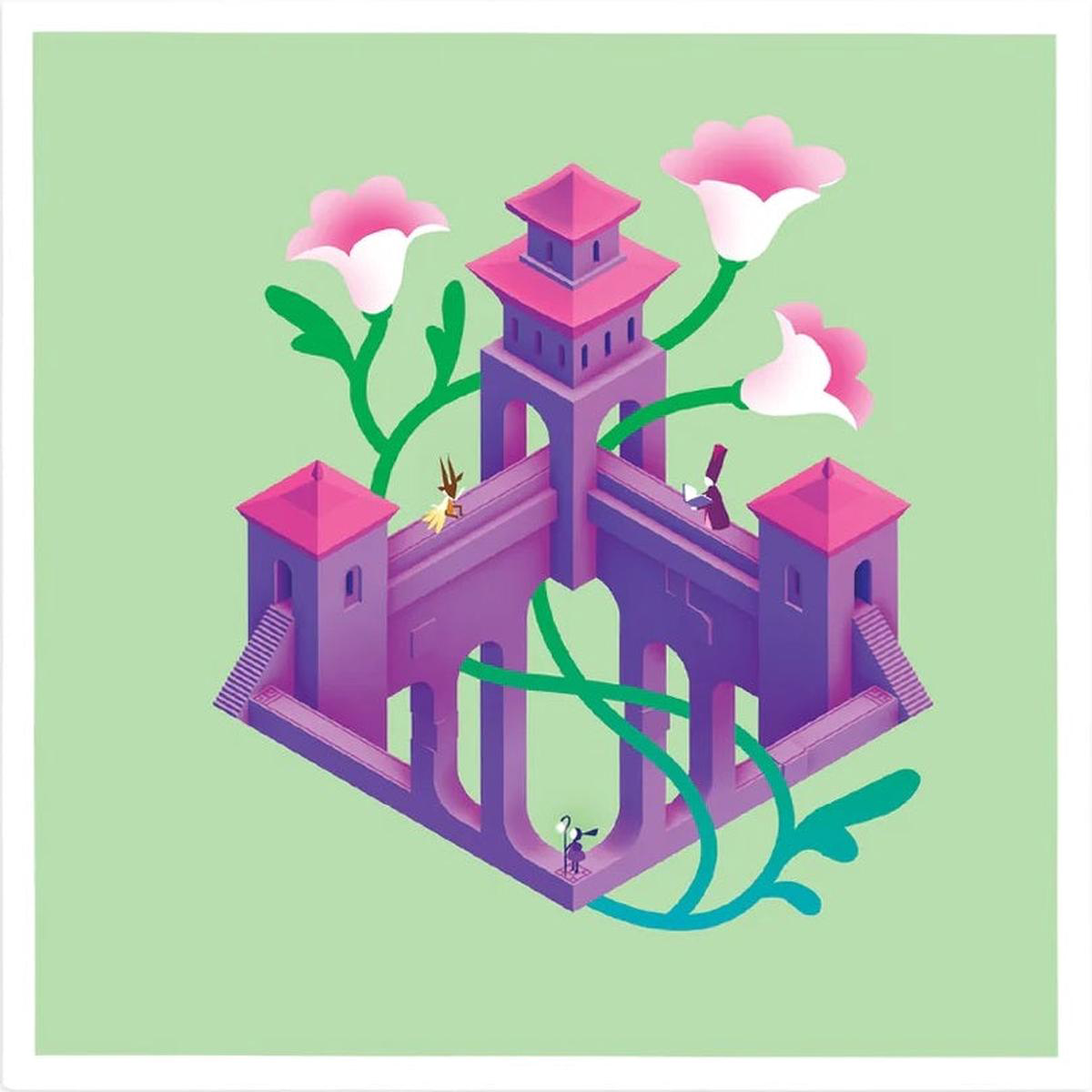 Todd Baker & Lucie Treacher  Monument Valley 3 (Translucent Red & Mint Vinyl) (New Vinyl)