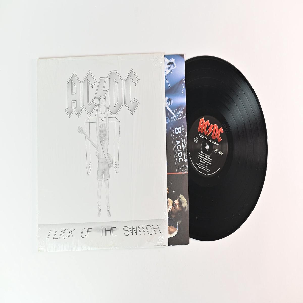 ACDC - Flick Of The Switch on Epic Reissue