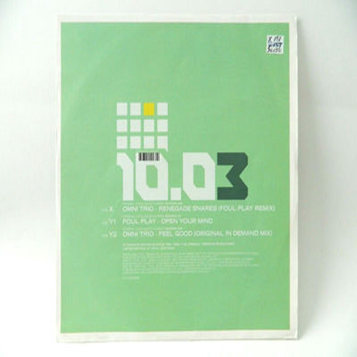 10.03 MOVING SHADOW 12" Drum n Bass - Omni Trio