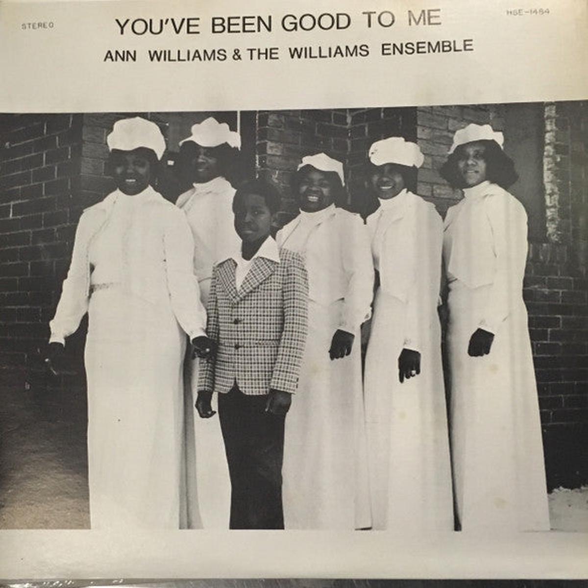 Ann Williams And The Williams Ensemble  You've Been Good To Me LP