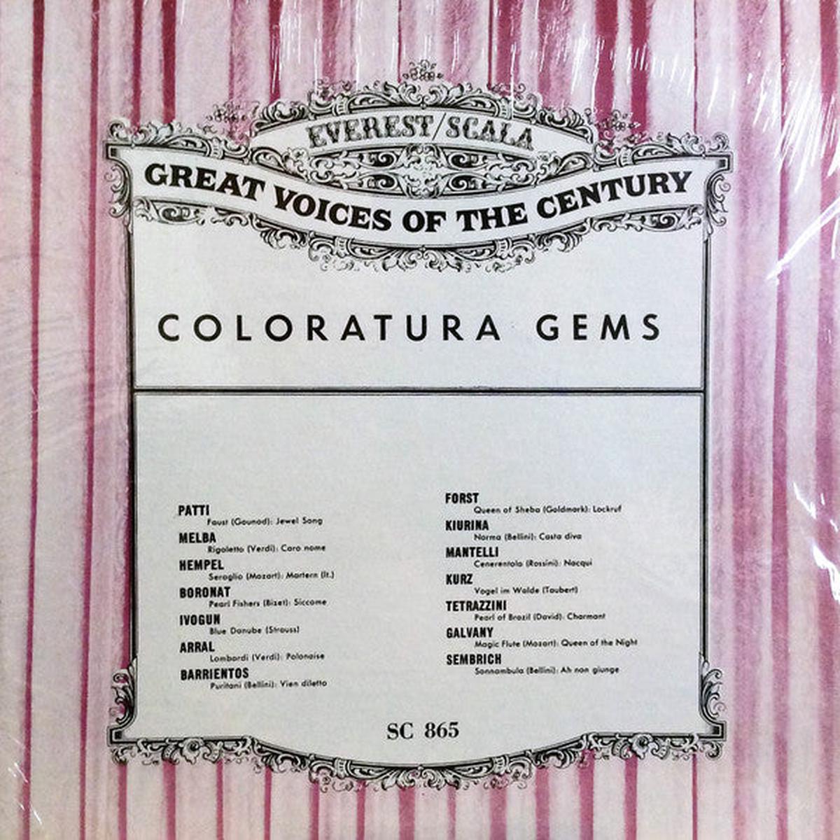 Various - Coloratura Gems (VG+)