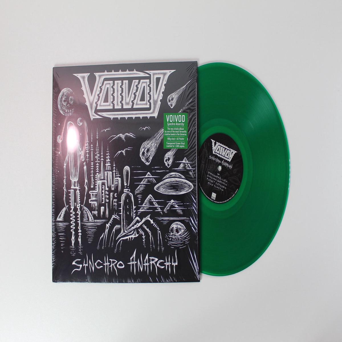Vovod - Synchro Anarchy on Century Media Ltd Transparent Green Vinyl