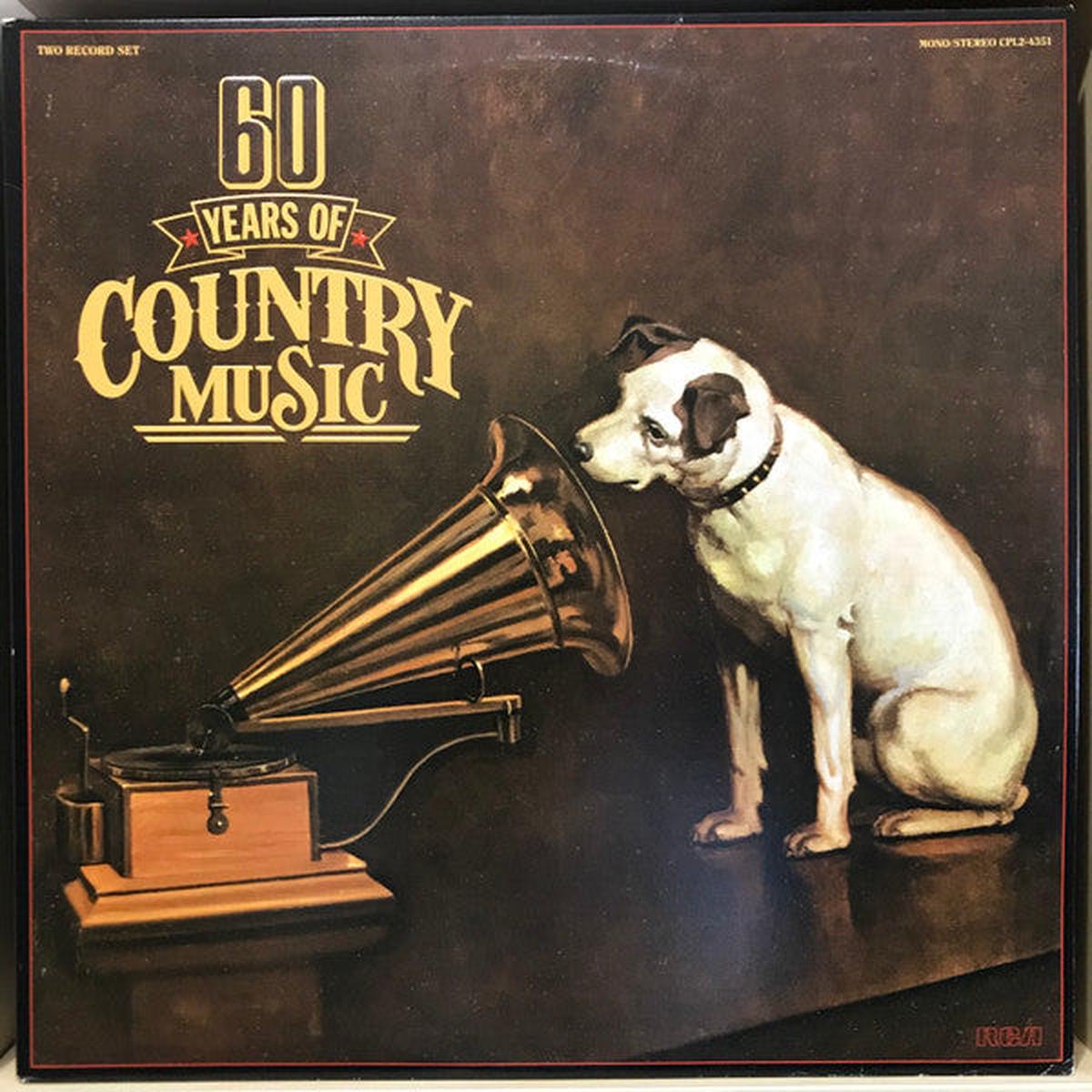 Various  60 Years Of Country Music LP