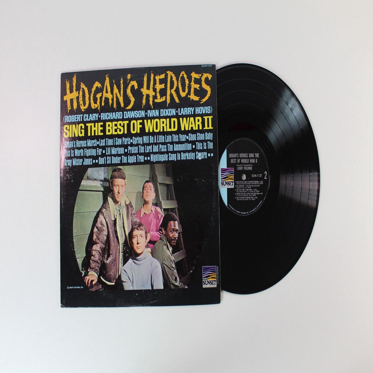 Various - Hogans Heroes Sing The Best Of World War II on Sunset Records