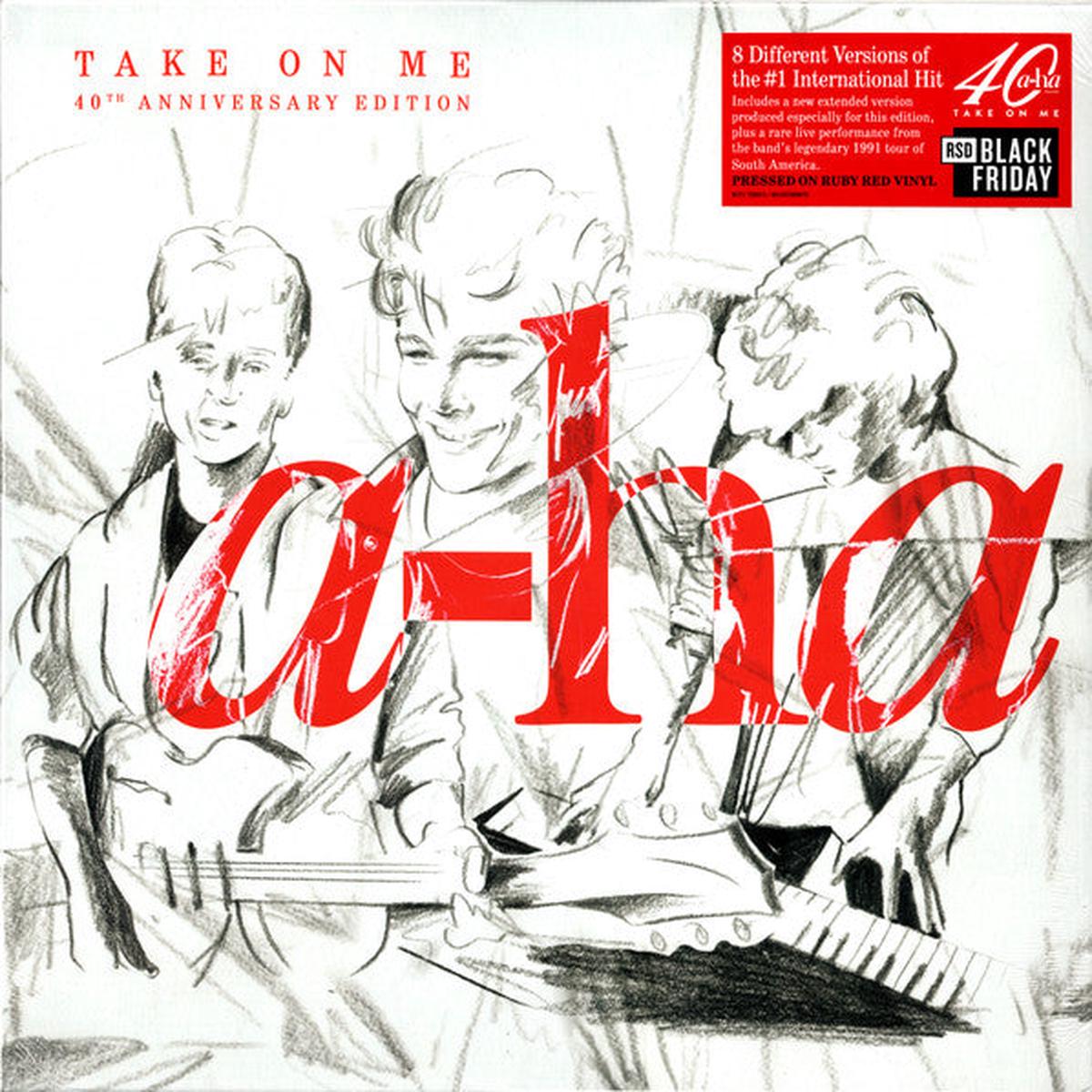 A-Ha Take On Me (Ruby Red Translucent vinyl) 12"