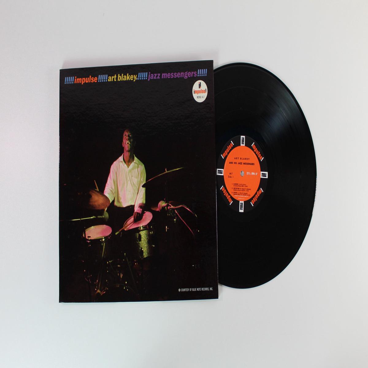 Art Blakey The Jazz Messengers - Impulse Art Blakey Jazz Messengers on Impulse - 1963 Mono pressing