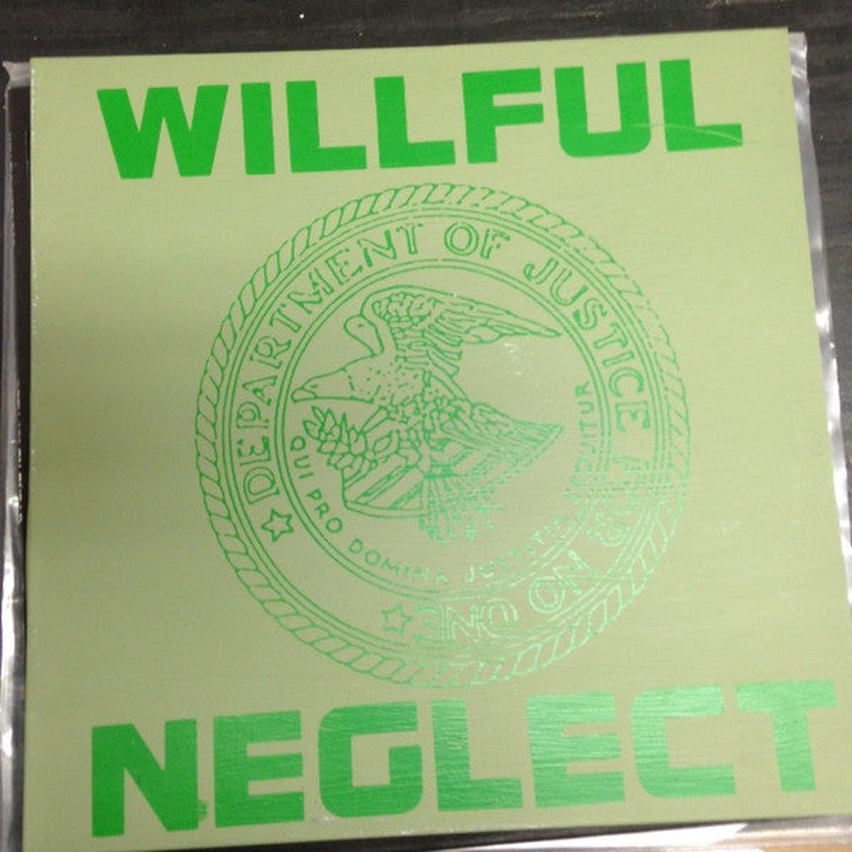 Willful Neglect - Both 12" On One LP (NM or M-)