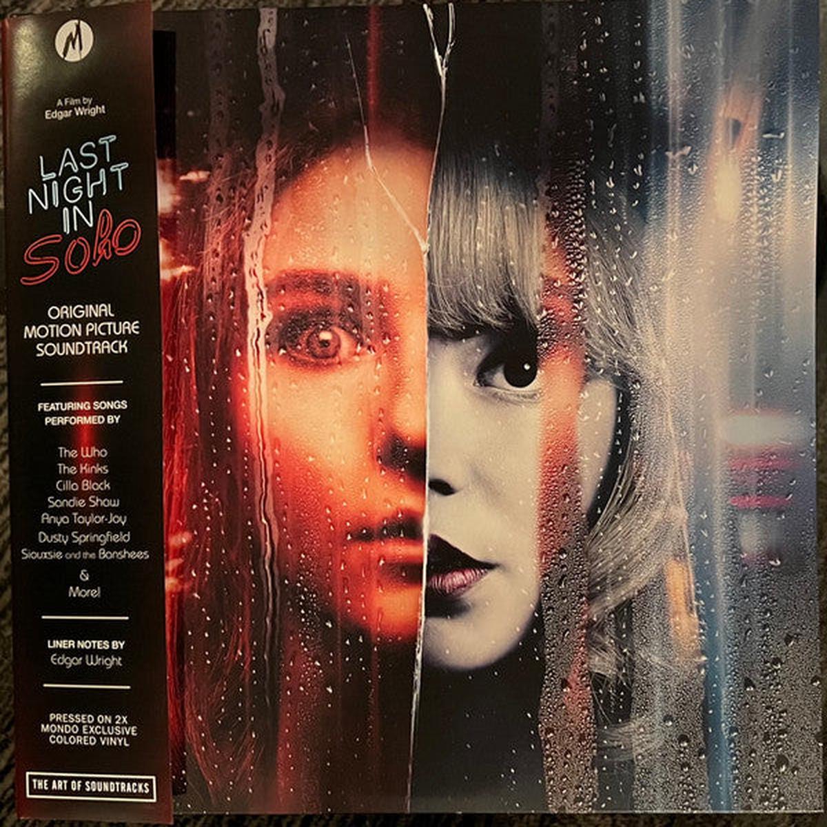 Various  Last Night In Soho (Original Motion Picture Soundtrack) (red & blue vinyl) 2LP