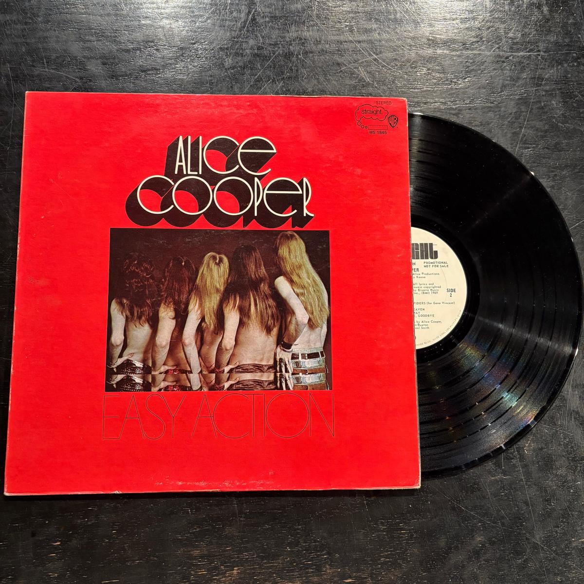 ALICE COOPER - EASY ACTION (USED 1970 PROMO VINYL LP)