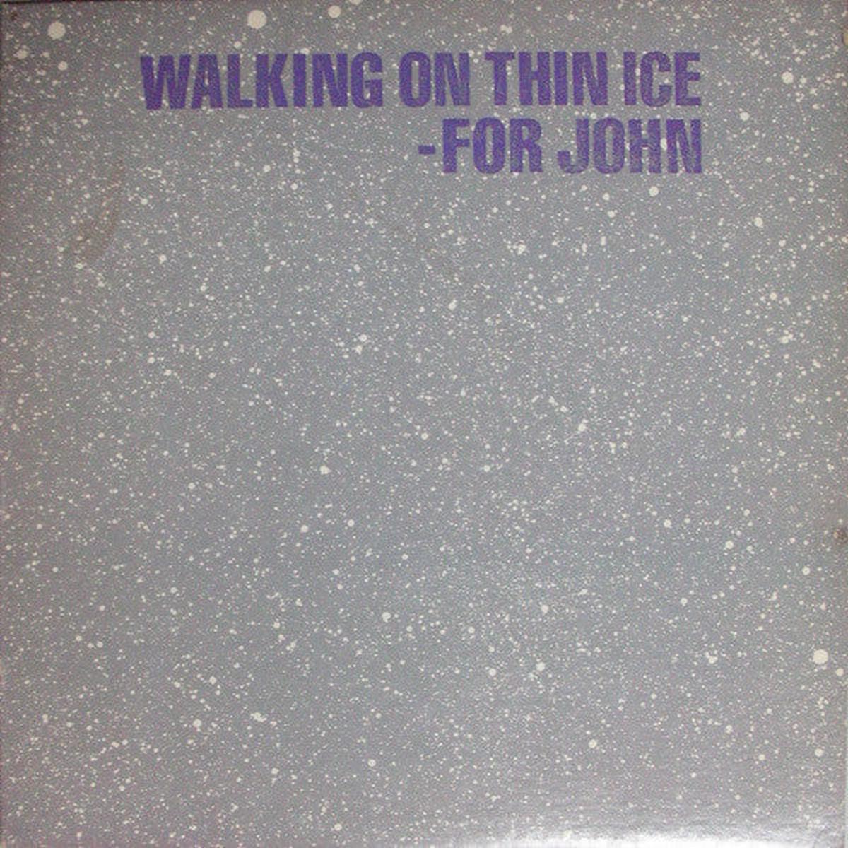 Yoko Ono  Walking On Thin Ice 12"