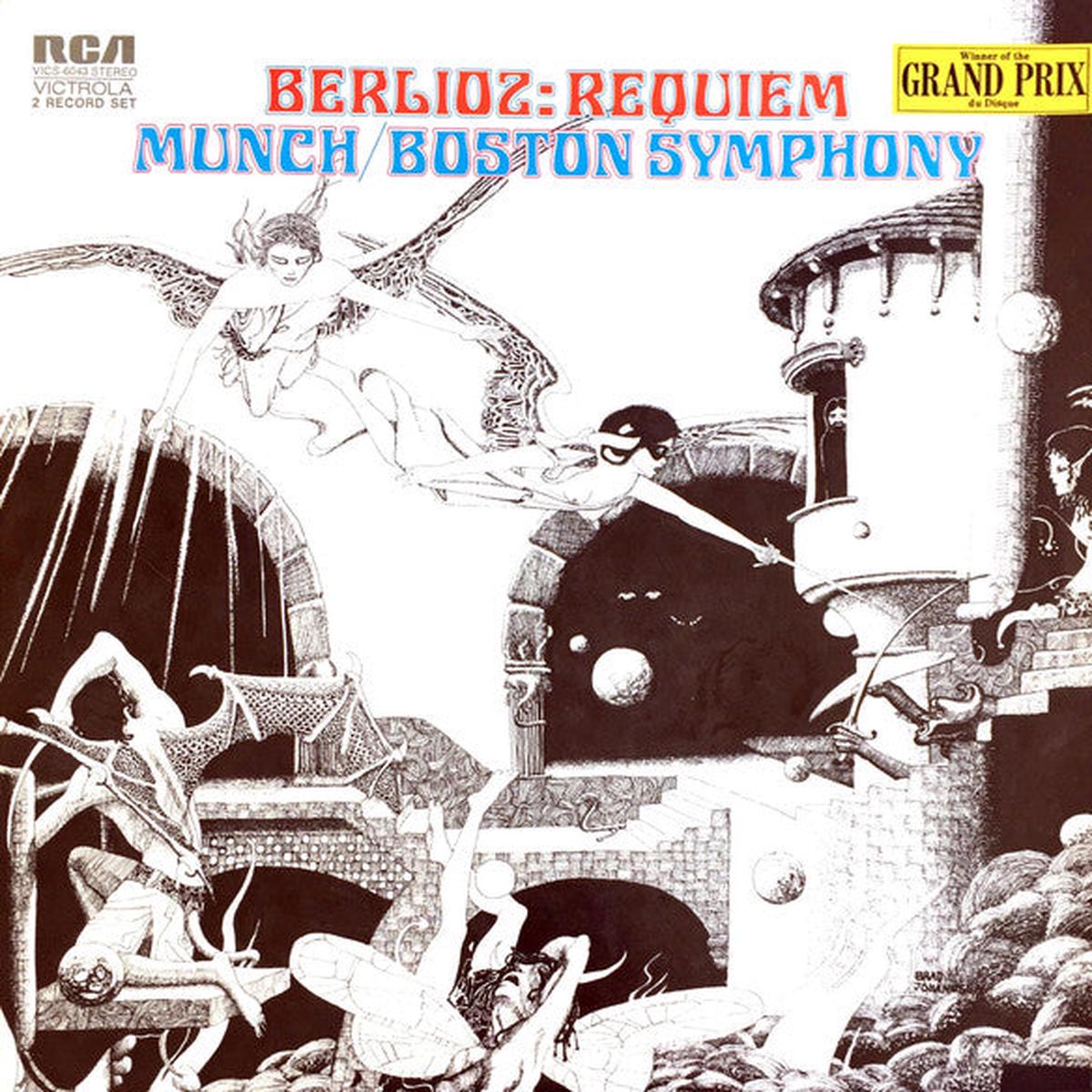Berlioz, Munch, Boston Symphony Requiem 2LP