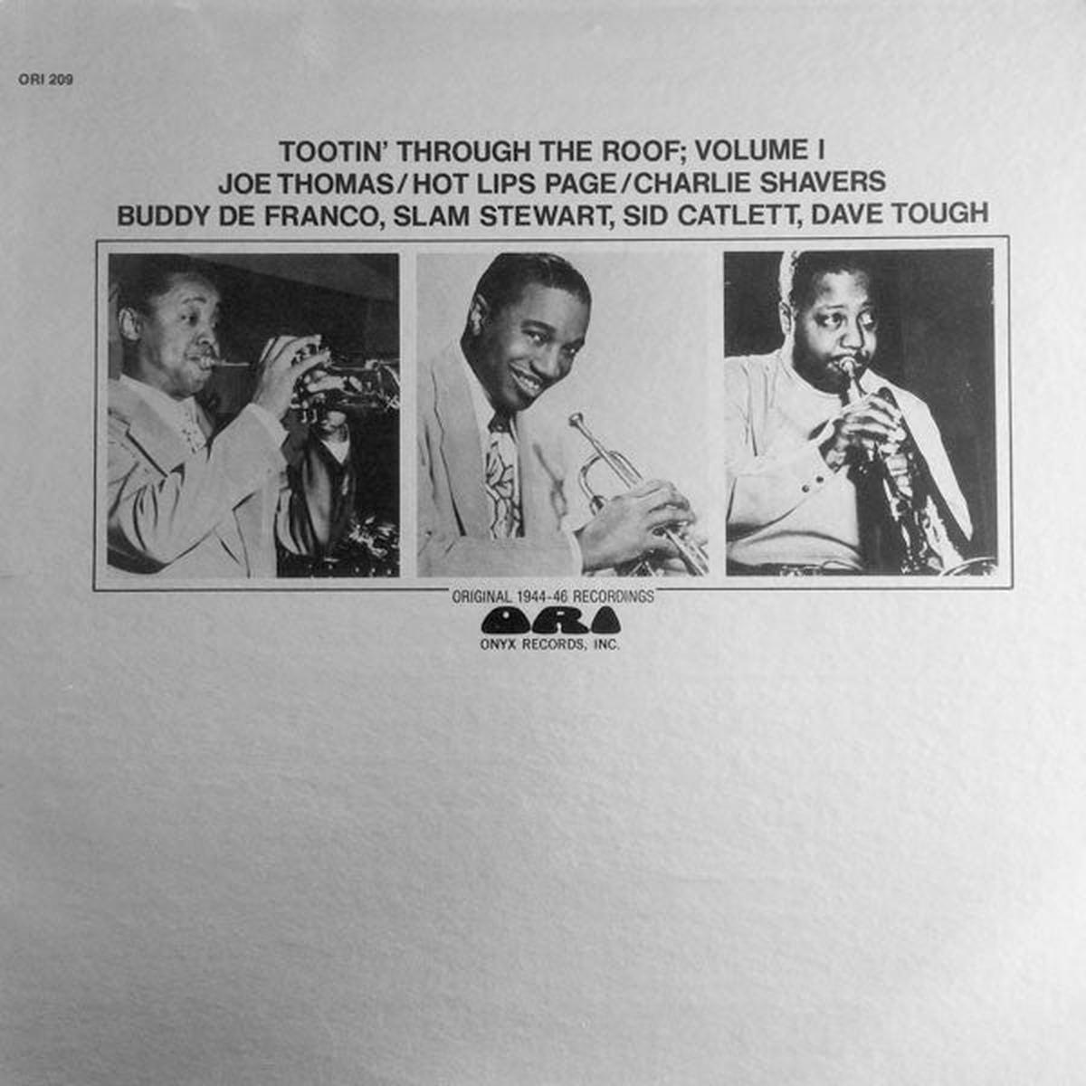 Various Artists Tootin' Through The Roof; Volume 1 LP