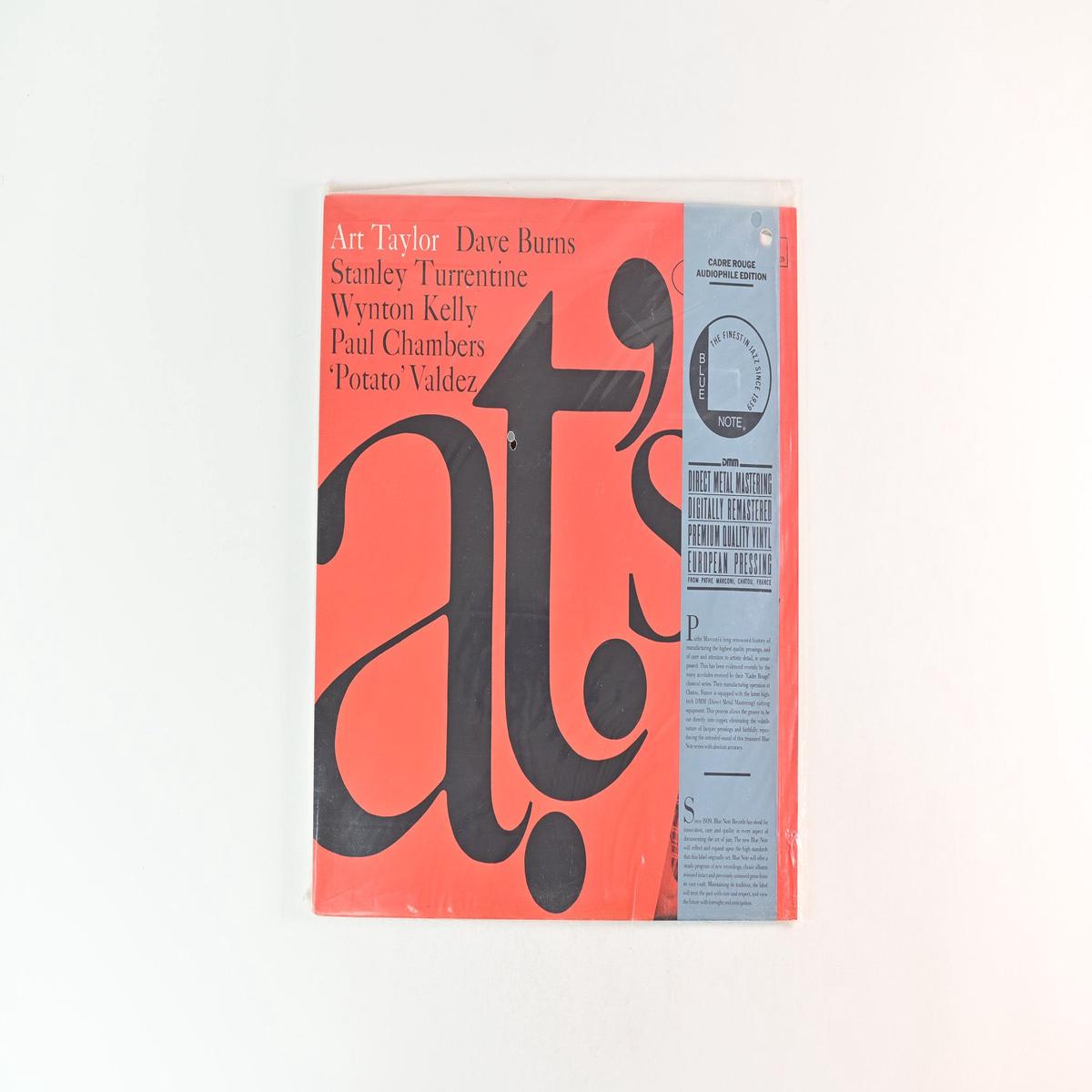 Art Taylor - ATs Delight on Blue Note Cadre Rouge Audiophile Edition Reissue Sealed