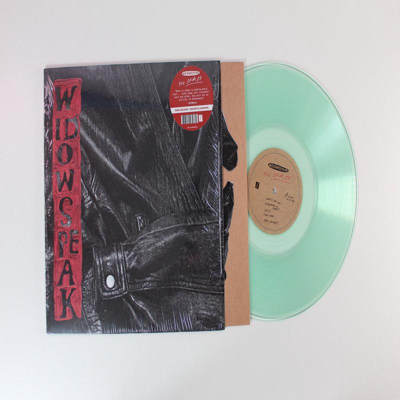 Widowspeak - The Jacket on Captured Tracks Ltd Coke Bottle Clear Vinyl