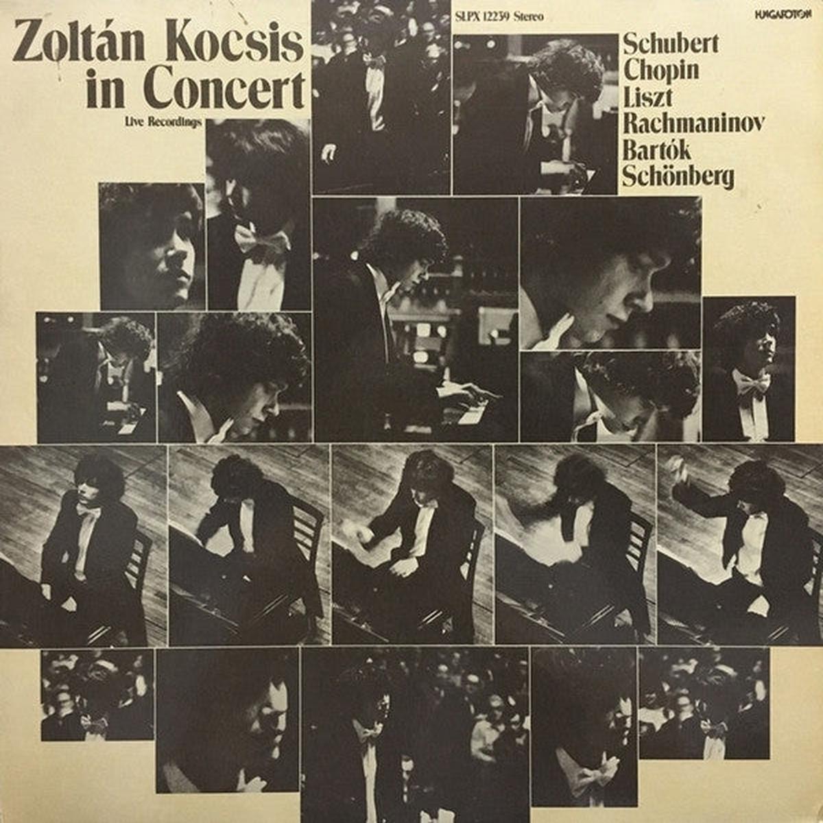 Zoltan Kocsis, Schubert, Chopin, Liszt, Rachmaninov, Bartok, Schonberg - Zoltan Kocsis In Concert (VG)