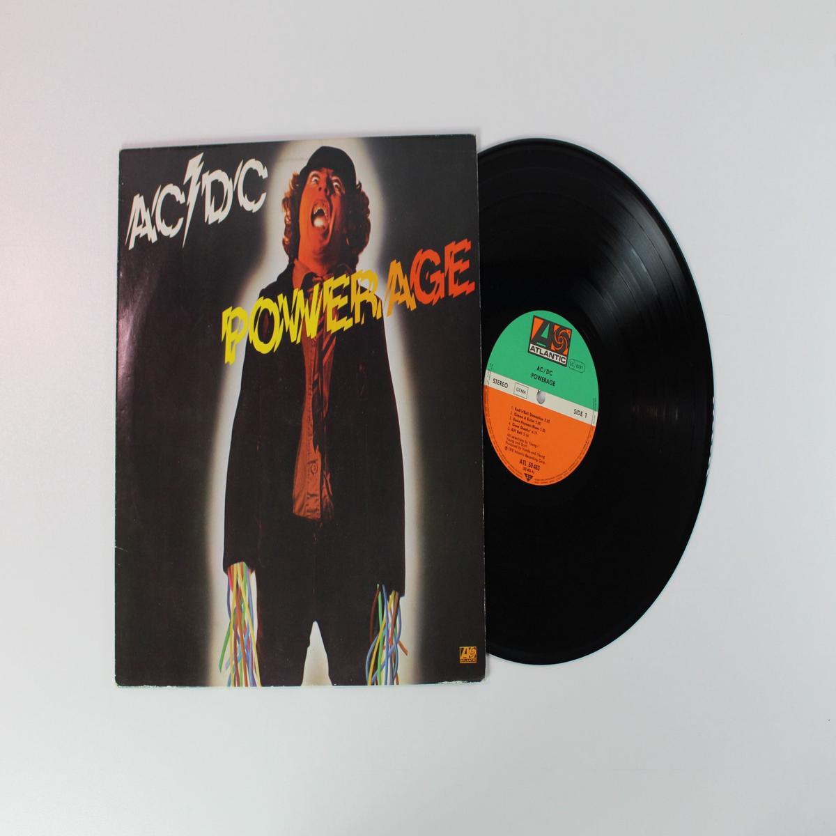ACDC - Powerage on Atlantic German Reissue